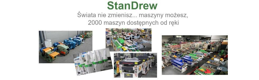 maszyny urządzenia do obróbki drewna nowe używane w Polsce